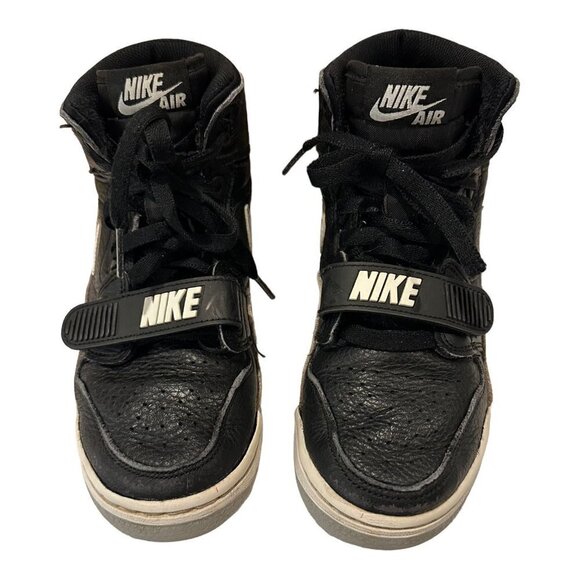 Nike Air Jordan Retro Legacy 312 GS Black Cement Oreo Gray Shoes AT4040-001 SZ 4 - Picture 2 of 16